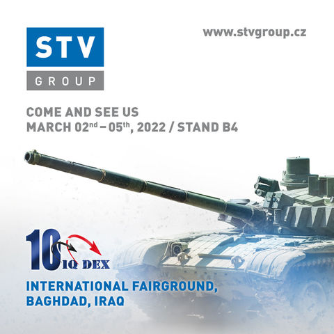 Navštivte nás na veletrhu IQDEX v Bagdádu do 2. do 5. března 2022 na stánku B4