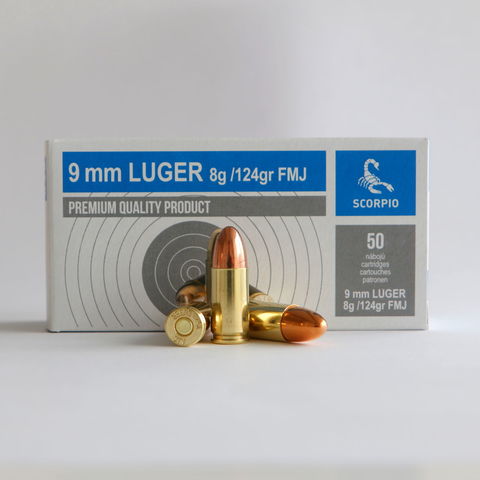 Scorpio 9 mm Luger testovány v Jižní Africe
